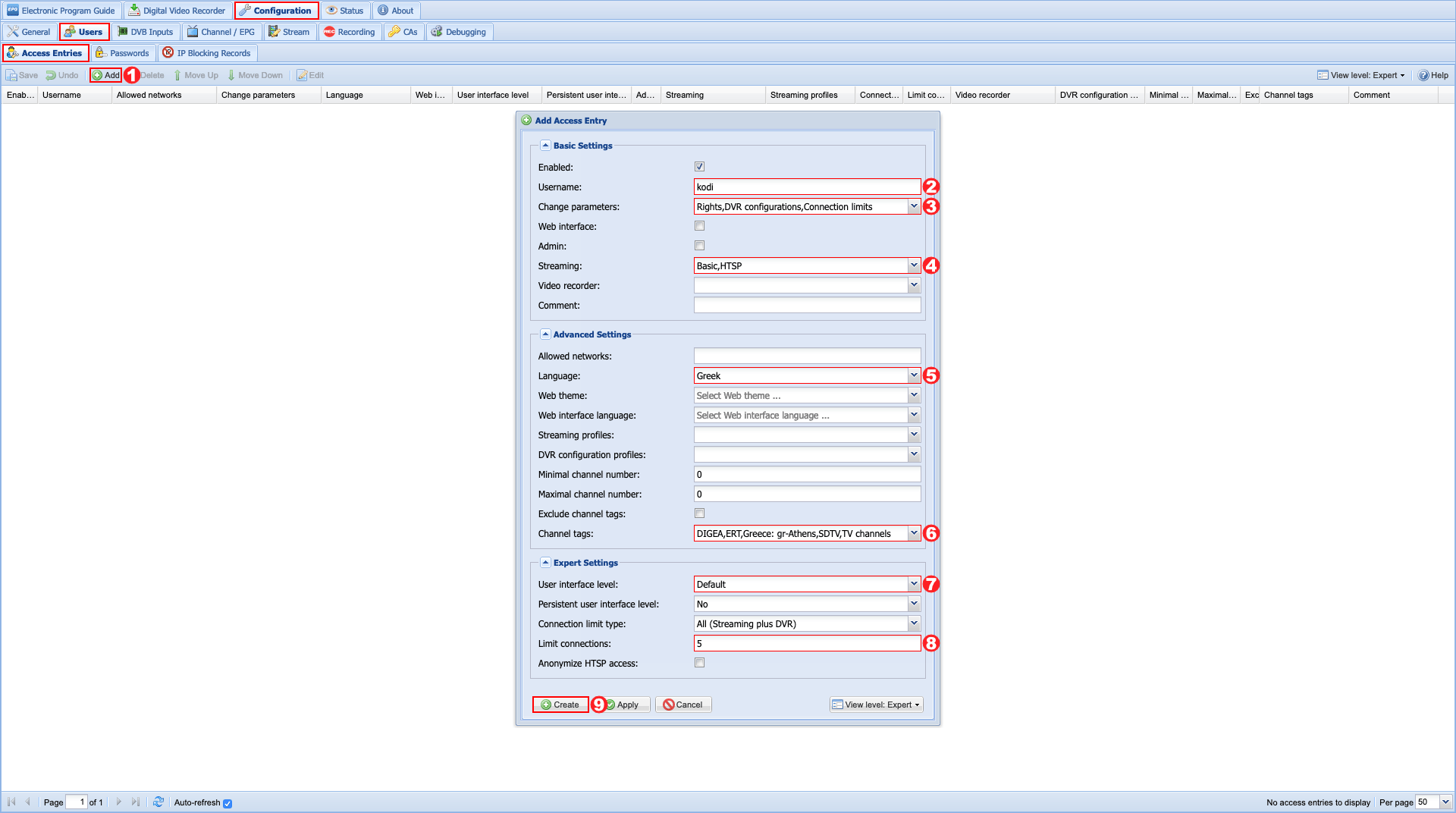 Δημιουργία χρήστη - Βήμα 01